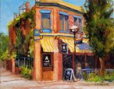 Cheryl-Peddie---Yellow-Awning---8x10---Oil-on-Board