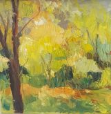 Ingrid-Mann-Willis---Indian-Summer---12x12---Oil-on-Canvas