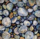 Viv-McElgunn-Lievkovsky---Beach-Glass-XI---14x14---Acrylic-on-Canvas