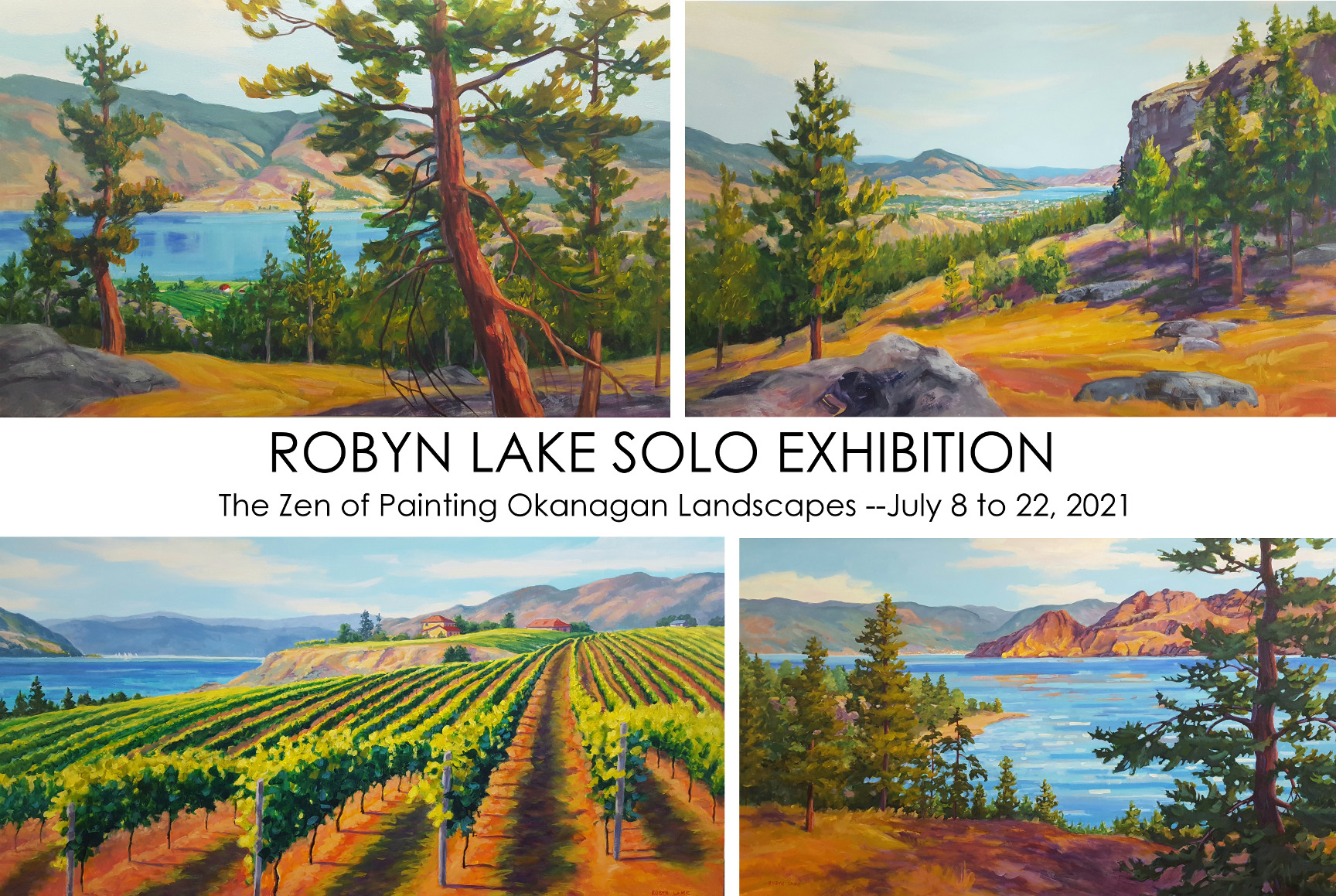 Robyn Lake - Warm Afternoon - 30x60 inches